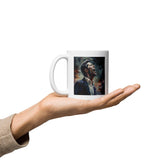 Tonal Tapestry White glossy mug - Beyond T-shirts